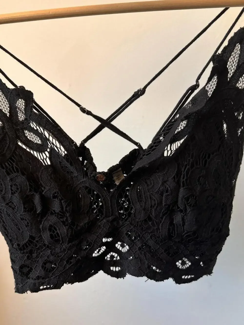 Free People‎ Women's Adella Bralette Size M Lace Bra